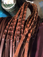 Laced Leather Reins