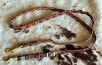 Laced Leather Reins