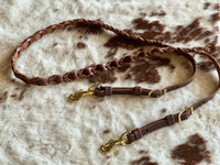 Laced Leather Reins