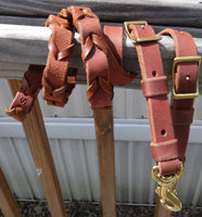 Laced Leather Reins