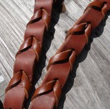 Laced Leather Reins