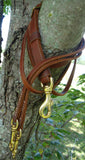 Leather German Martingale Fork