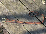 D-Ring One Piece Reins (German Martingale)