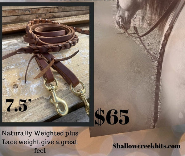 Laced End Split Reins
